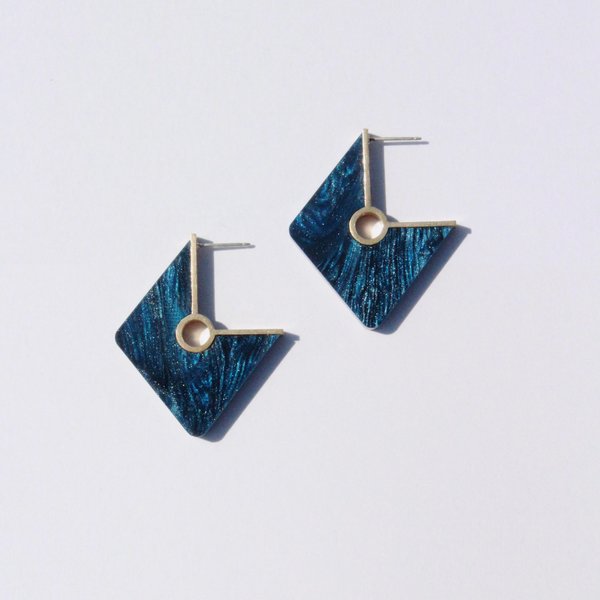 Metalepsis Projects Rhombi Earrings Metalepsis Projects Rhombi Earrings