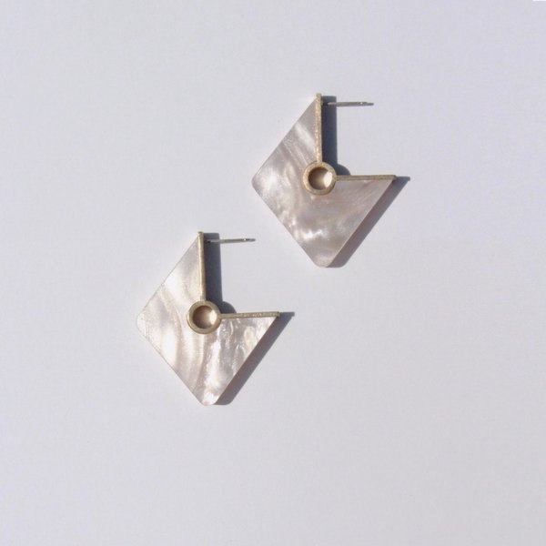 Metalepsis Projects Rhombi Earrings Metalepsis Projects Rhombi Earrings