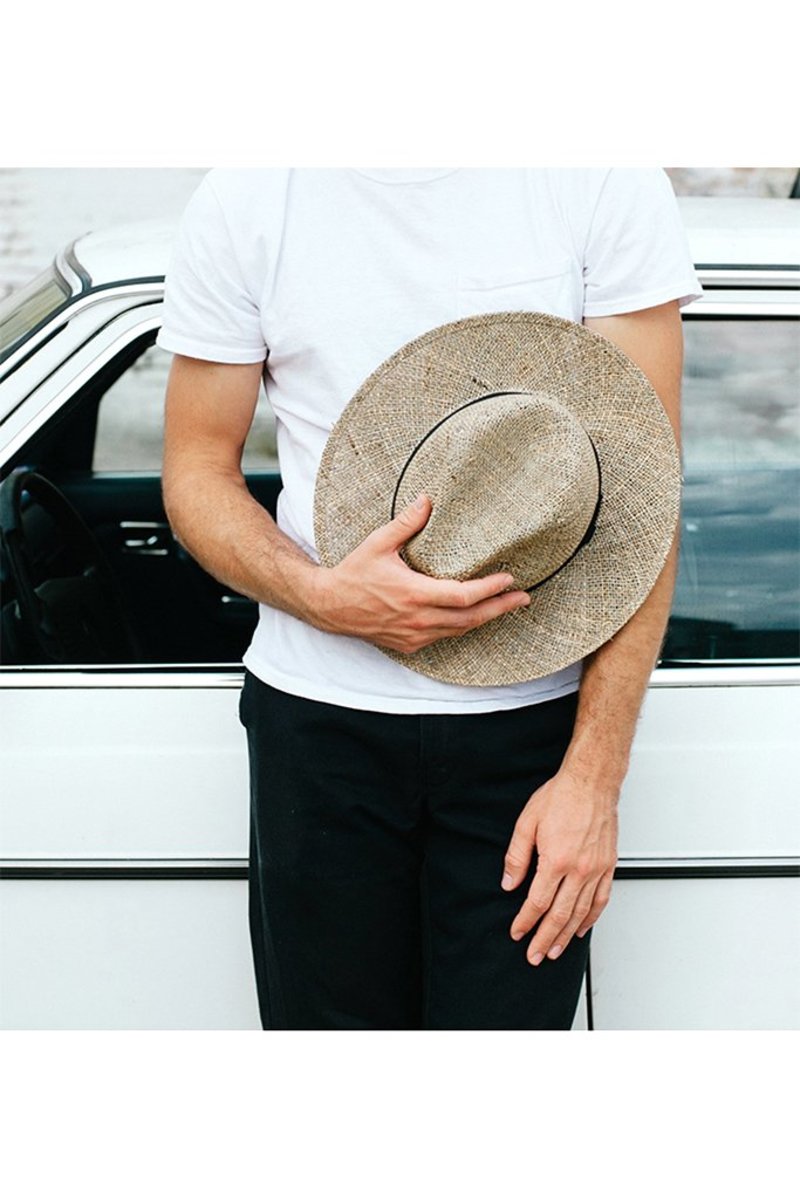 Yellow 108 Neil Straw Hat Seagrass