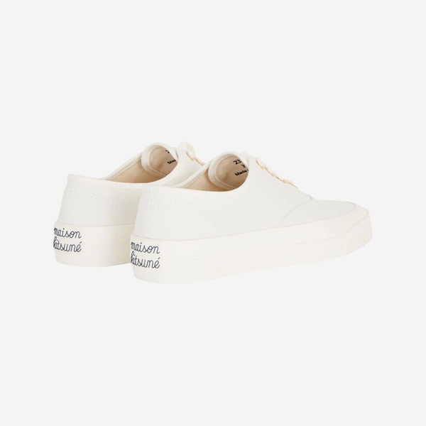 Maison Kitsune Canvas Sneaker - White