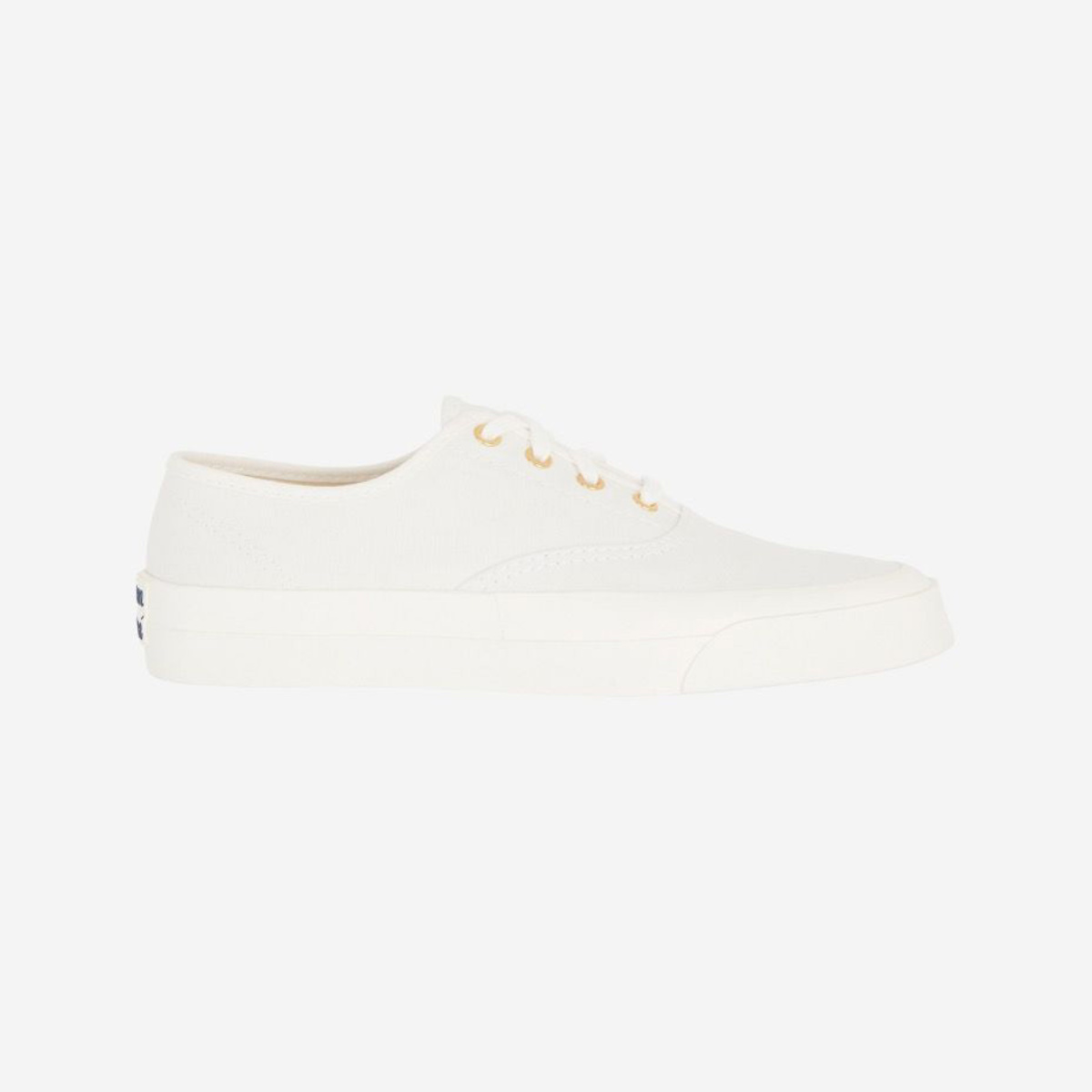 Maison Kitsune Canvas Sneaker - White - Image 3 of 4
