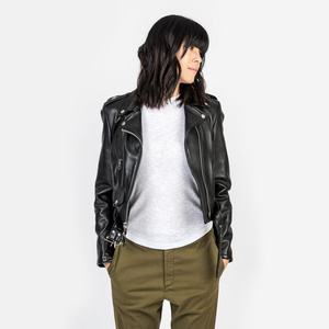 schott lambskin leather jacket