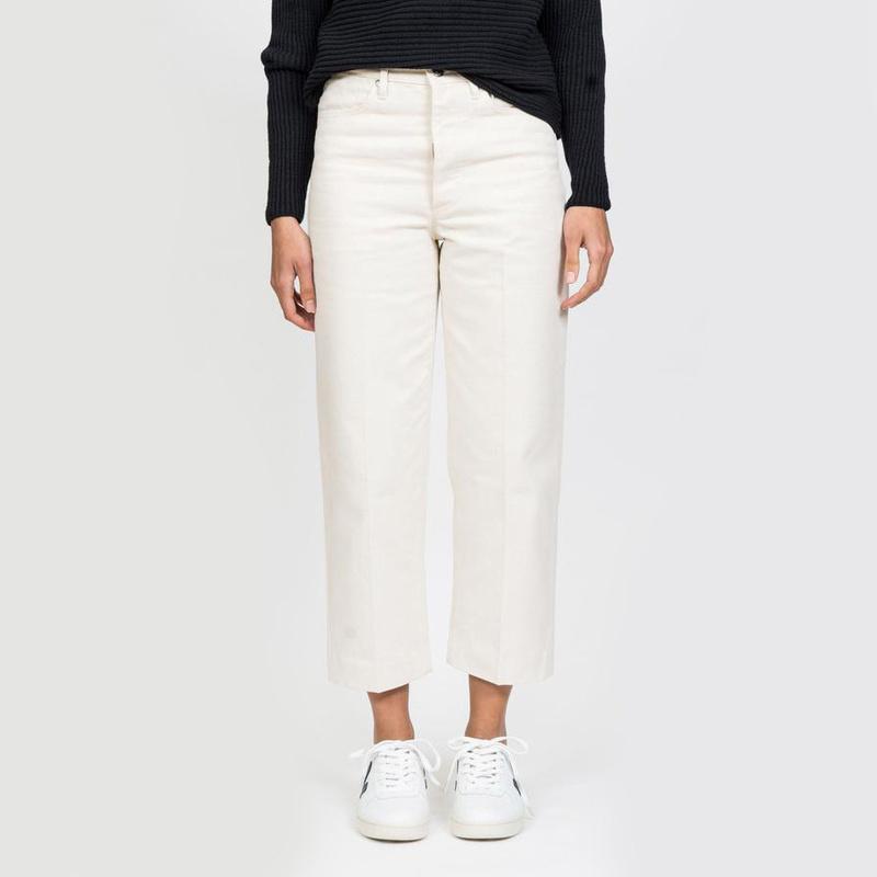 【TANAKA】DAD JEAN TROUSERS Tanaka DAD JEAN CROP TROUSERS - JET BLACK | Garmentory