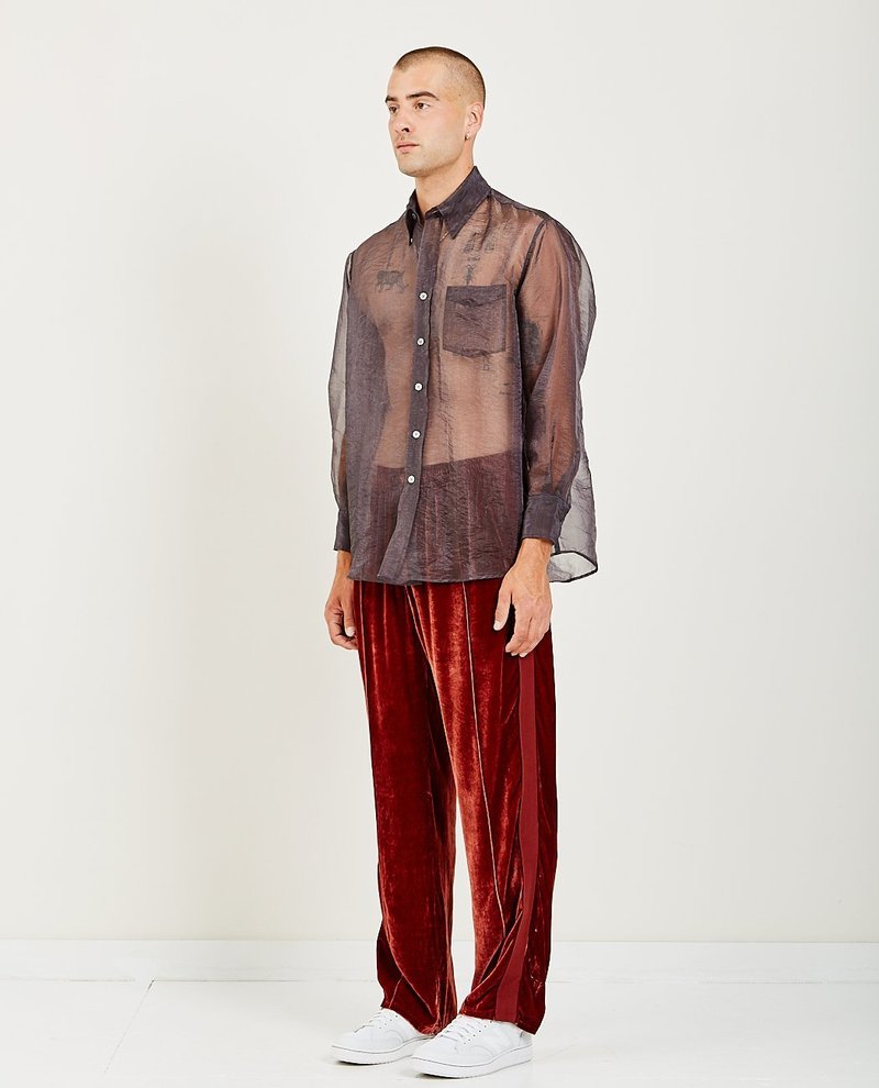 Our Legacy LESS BORROWED SHIRT - GREY | Garmentory