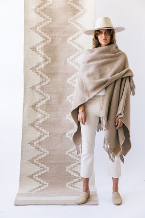 Pampashop Pampa poncho - Sand Pampashop Pampa poncho - Sand