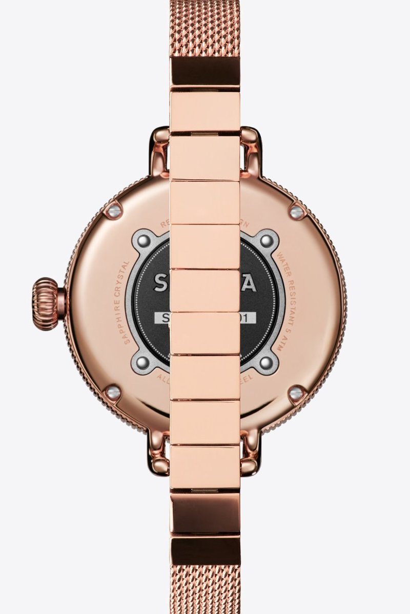 Shinola Birdy 34mm Watch Rose Gold Garmentory