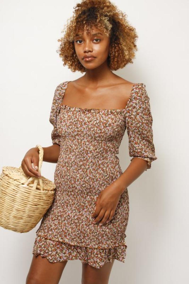 knee length dresses for ladies Vestido Es Saada | Faithfull the brand - Mujer | Vestidos