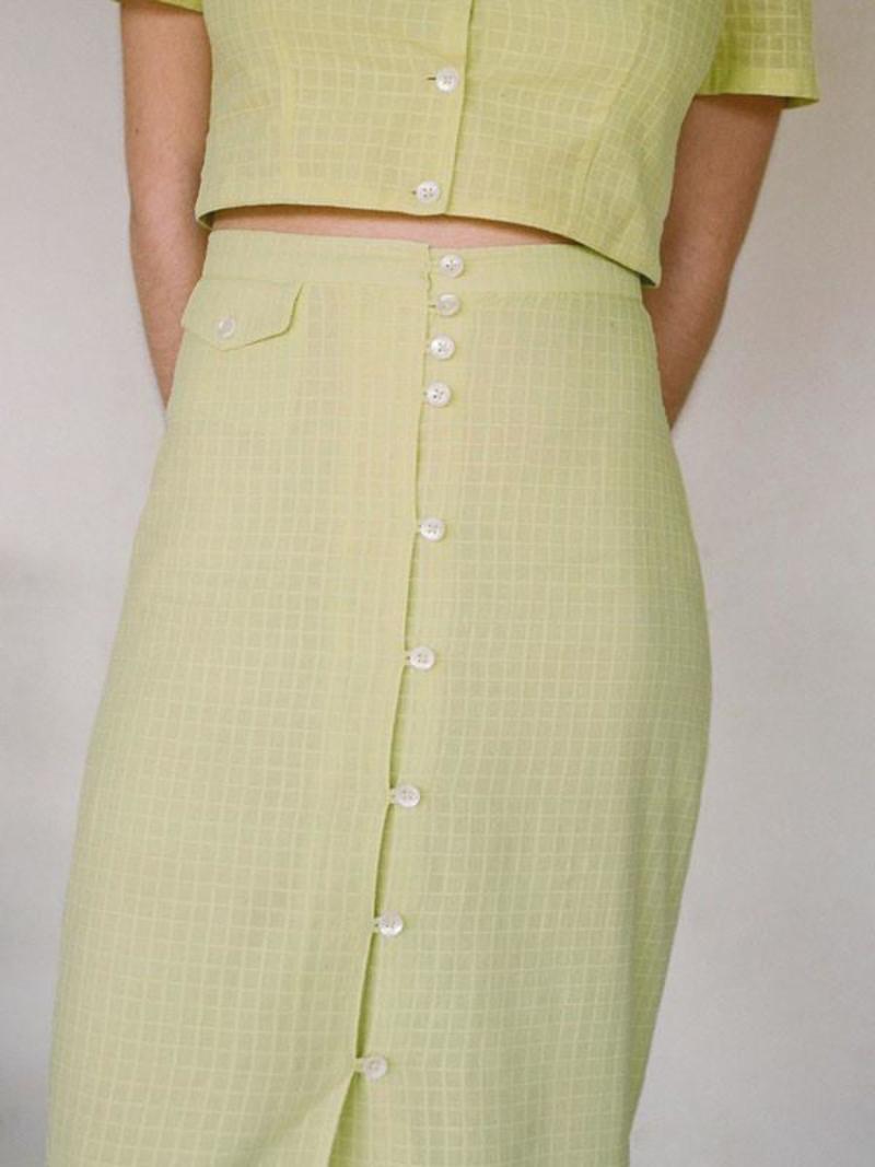 Paloma Wool Lalonde Skirt - Light Green | Garmentory