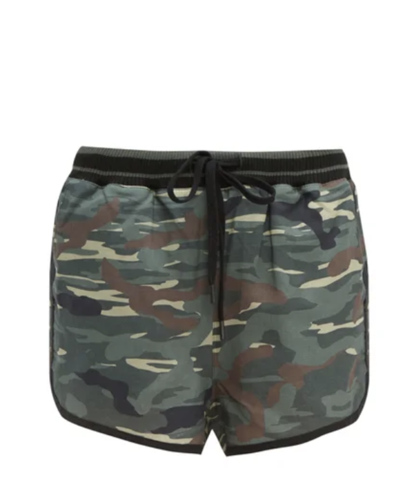 The Upside High Waisted Shorts - Army 