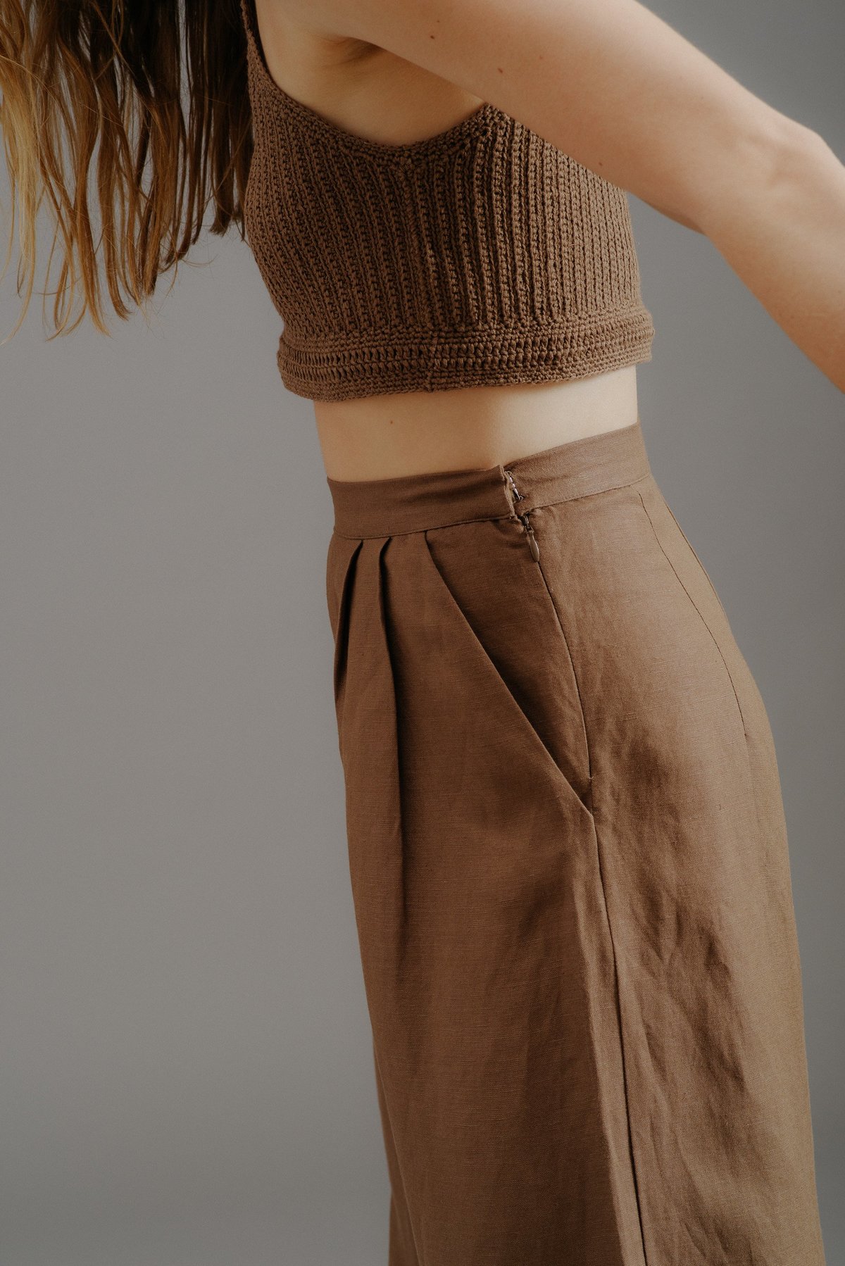 First Rite Crop Culotte | Garmentory
