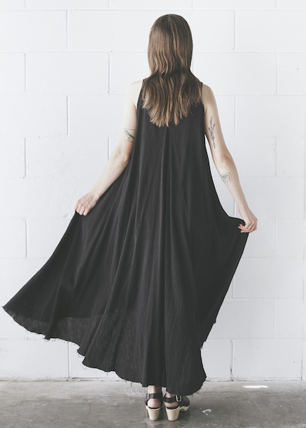 Black Crane - Floral Dress in Black Black Crane - Floral Dress in Black