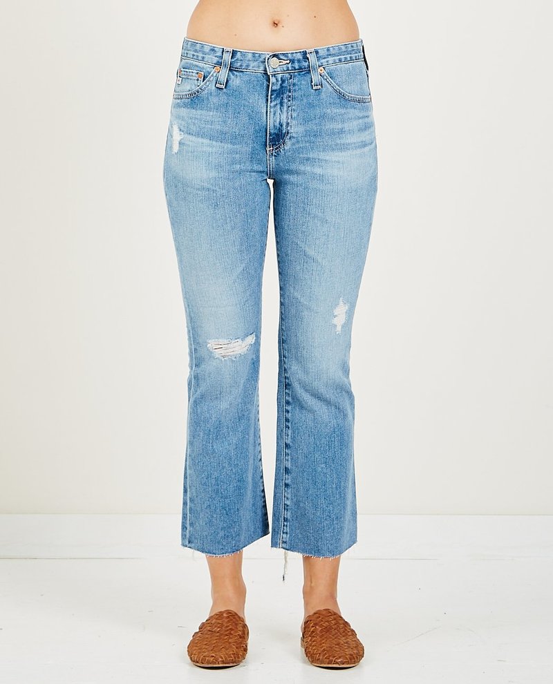 AG Jeans JODI CROP 19 YEARS HOLLOW DECONSTRUCTED Garmentory