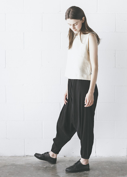 Black Crane - Accordion Pant in Black Black Crane - Accordion Pant in Black