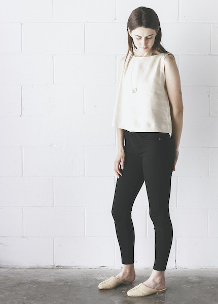 Current Elliot - The Highwaist Stiletto in Jet Black Current Elliot - The Highwaist Stiletto in Jet Black