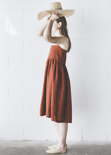 First Rite - Sun Dress in Rust First Rite - Sun Dress in Rust