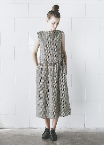 Ilana Kohn - Alexis Dress in Black Checkers Ilana Kohn - Alexis Dress in Black Checkers