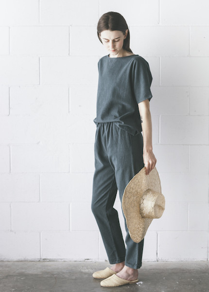 Me & Arrow - Cuff Pant in Ultramarine Me & Arrow - Cuff Pant in Ultramarine
