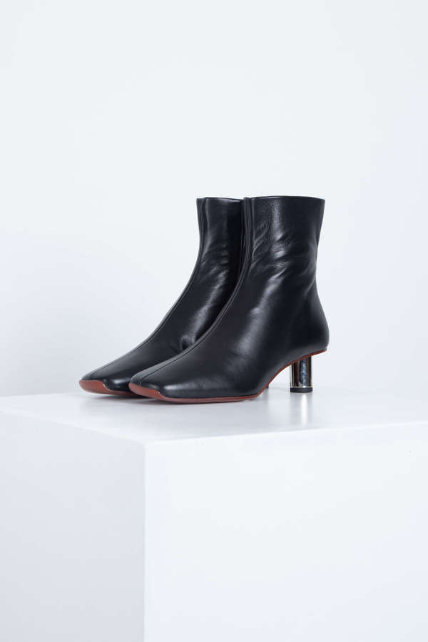 PROENZA SCHOULER A2 Aurora Stretch 999 Heel - Black/Silver PROENZA SCHOULER A2 Aurora Stretch 999 Heel - Black/Silver