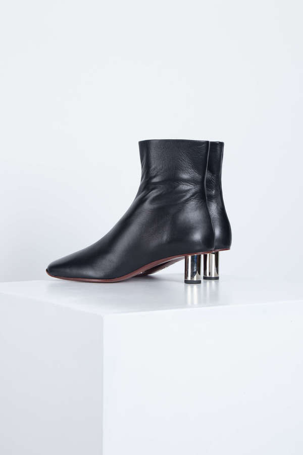 PROENZA SCHOULER A2 Aurora Stretch 999 Heel - Black/Silver PROENZA SCHOULER A2 Aurora Stretch 999 Heel - Black/Silver