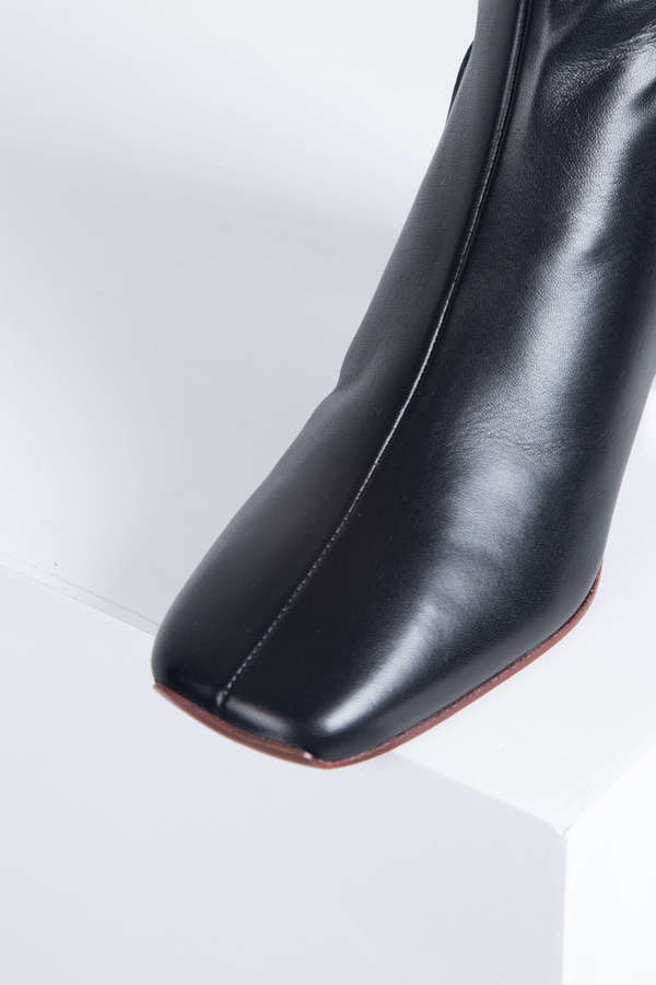PROENZA SCHOULER A2 Aurora Stretch 999 Heel - Black/Silver PROENZA SCHOULER A2 Aurora Stretch 999 Heel - Black/Silver