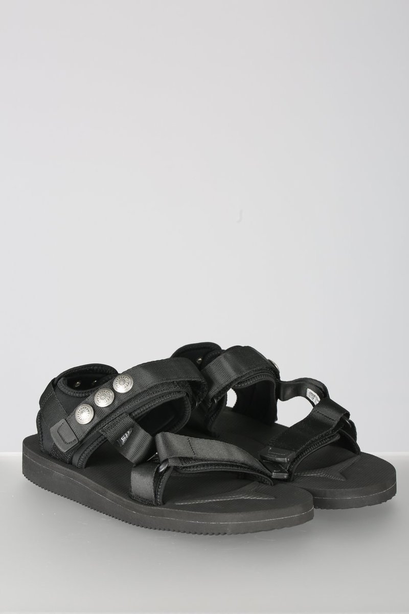 John Elliott BLACKMEANS X SUICOKE LOTUS COLLAB SANDAL BLACK