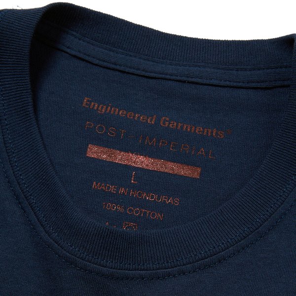 Post-Imperial X Engineered Garments Galactic Pocket Tee - Navy Post-Imperial X Engineered Garments Galactic Pocket Tee - Navy