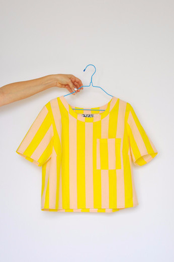 Dusen Dusen Stripe Pocket Tee Dusen Dusen Stripe Pocket Tee