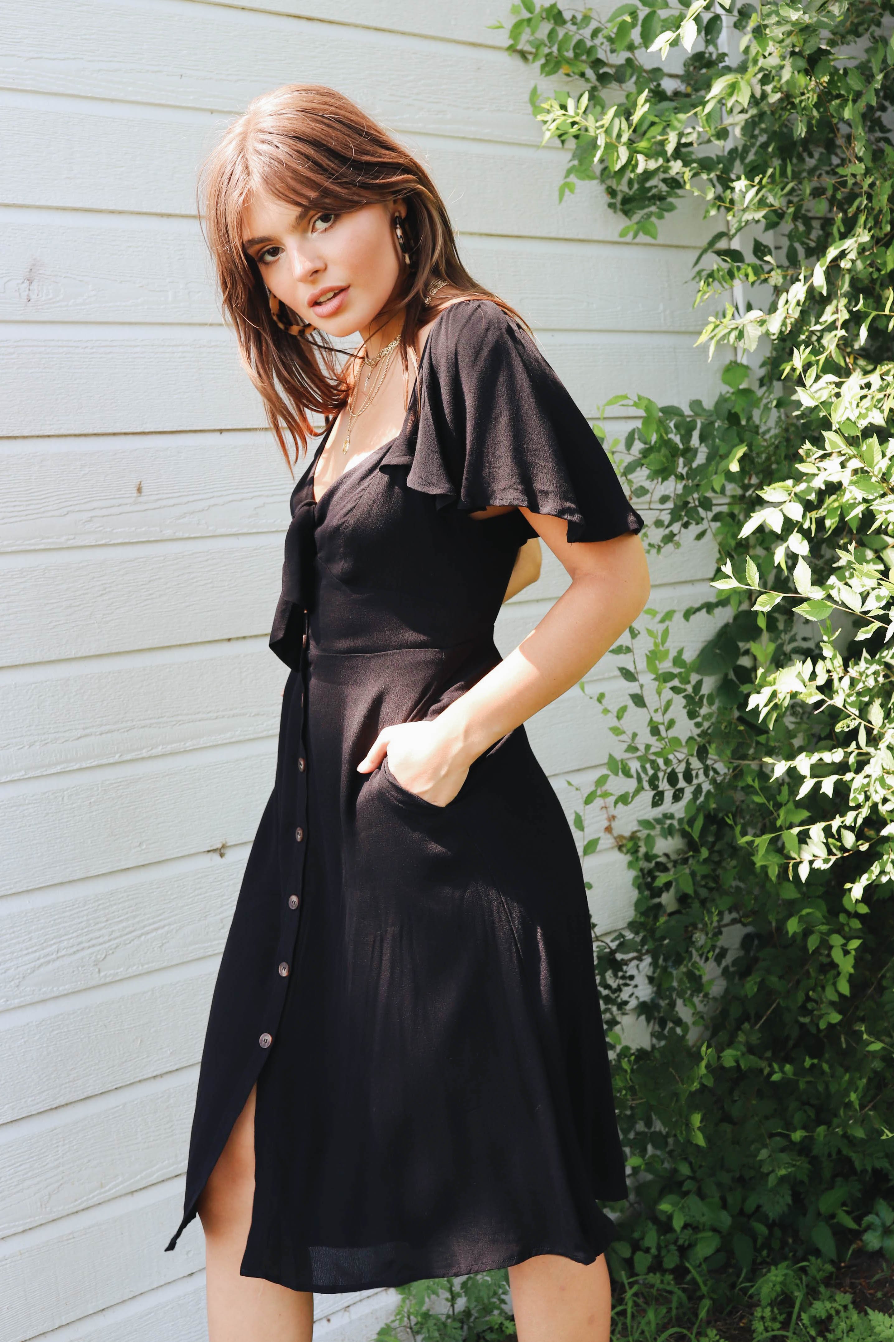 ASTR the Label Rachelle Dress - Black | Garmentory