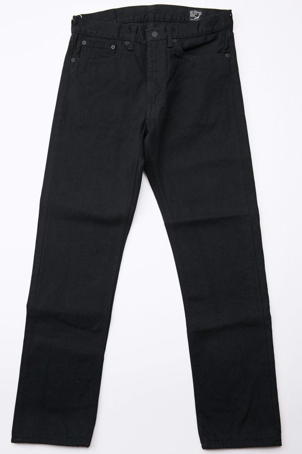 orSlow 107 Ivy Fit Slim Jean - Black