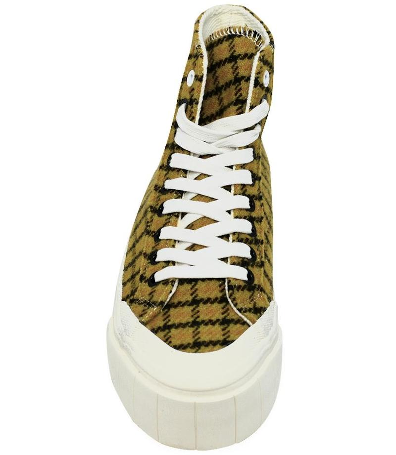 Good News Softball 2 Hi Top Sneaker - Mustard