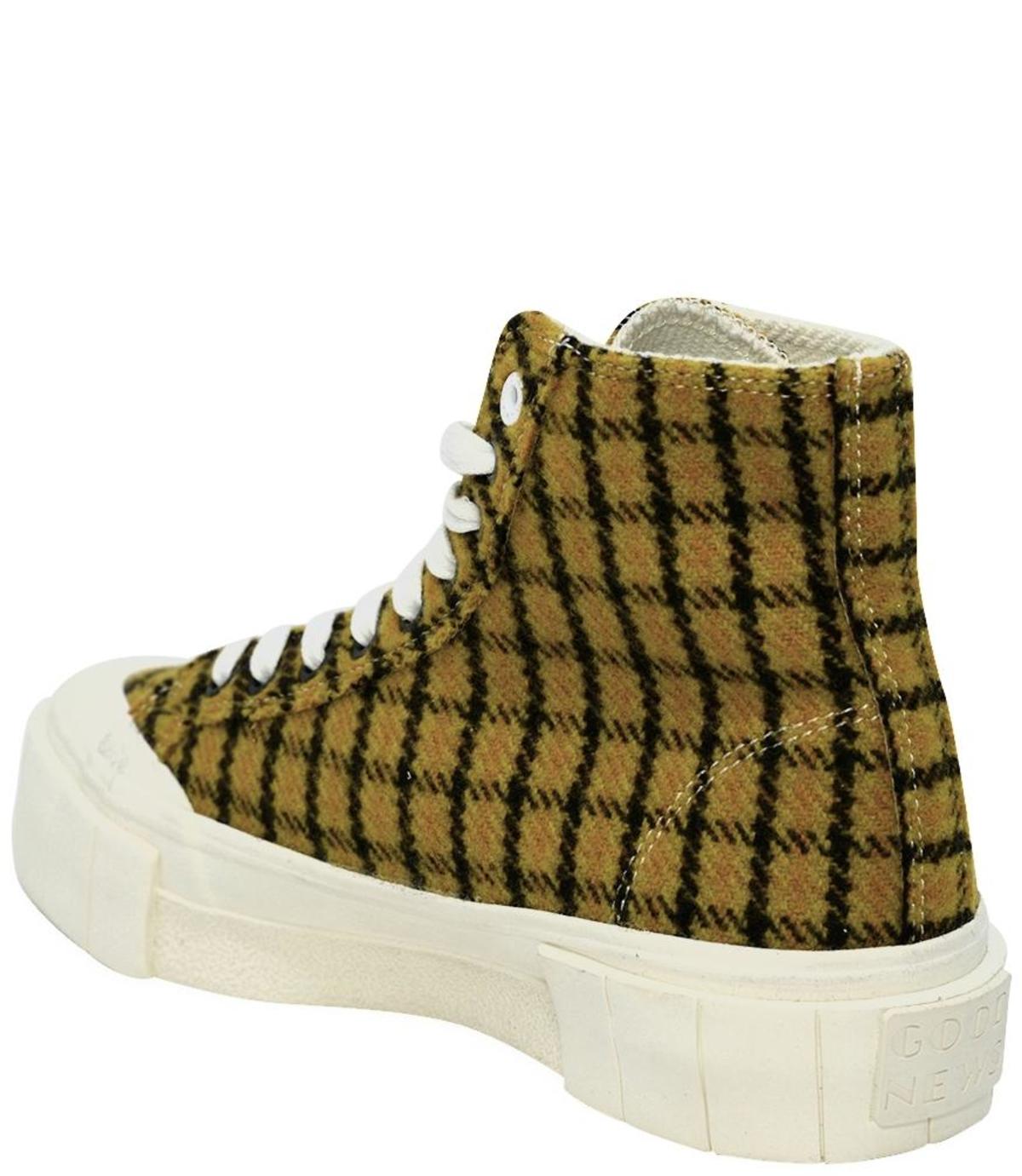 Good News Softball 2 Hi Top Sneaker - Mustard - Image 4 of 4