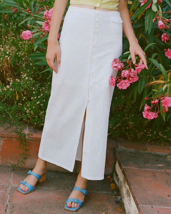 PALOMA WOOL lalonde skirt - white | Garmentory