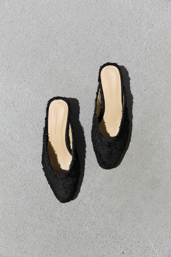 MARI GIUDICELLI IRENE MULE - BLACK MARI GIUDICELLI IRENE MULE - BLACK