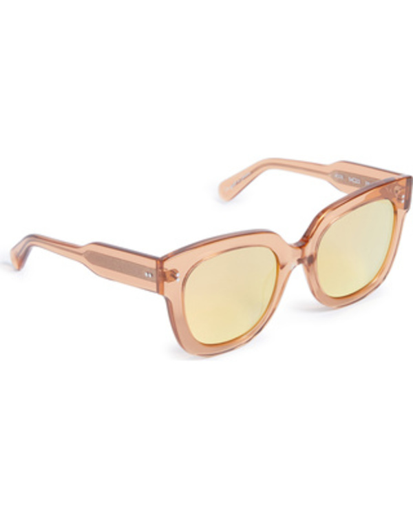 Chimi Core Women\'s Guava Square Sunglasses 008 54-22 Peach/Pink Chimi Guava #008 Sunglasses - Pink | Garmentory main image 4