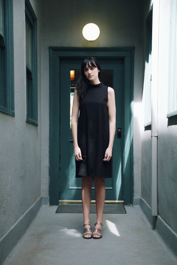 Laurs Kemp Anja Mockneck Dress - Black Laurs Kemp Anja Mockneck Dress - Black