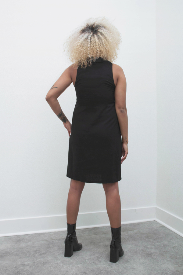 Laurs Kemp Anja Mockneck Dress - Black Laurs Kemp Anja Mockneck Dress - Black