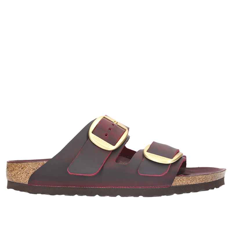 Birkenstock Arizona Big Buckle Leather Sandal - Zinfandel