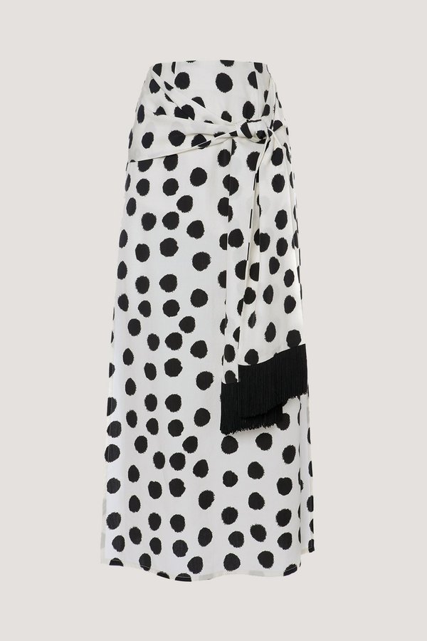 Mother of Pearl Kate Skirt - White/Black Mother of Pearl Kate Skirt - White/Black