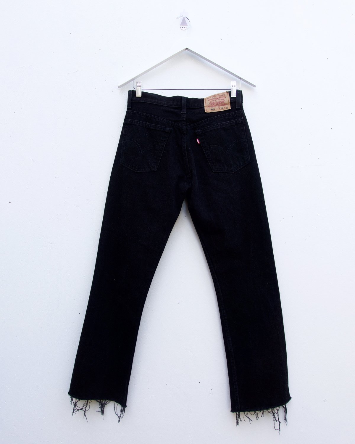 Vintage Levis 553 Denim Jeans - Black | Garmentory