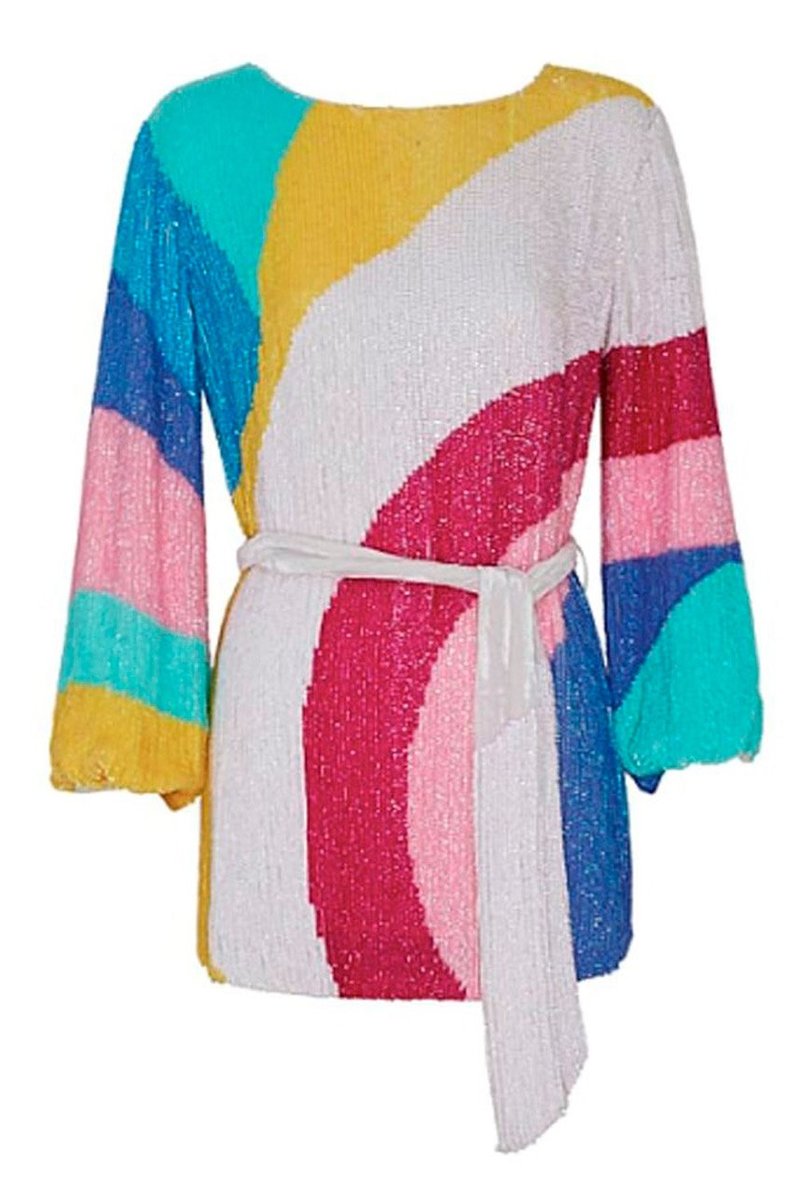 Retrofete Grace Dress Unicorn Stripe Garmentory