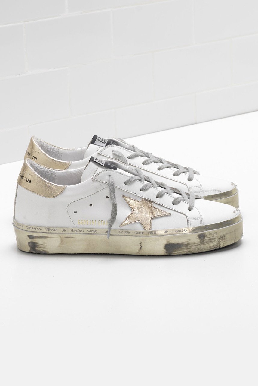 Sneakers-Hi-Star-White-Gold-