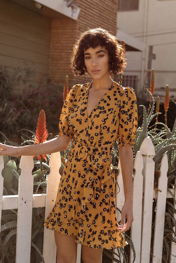 saylor floral mini dress Yordana Dress