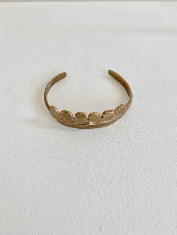 Yu Yu Shiratori top jaw bracelet - brass Yu Yu Shiratori top jaw bracelet - brass