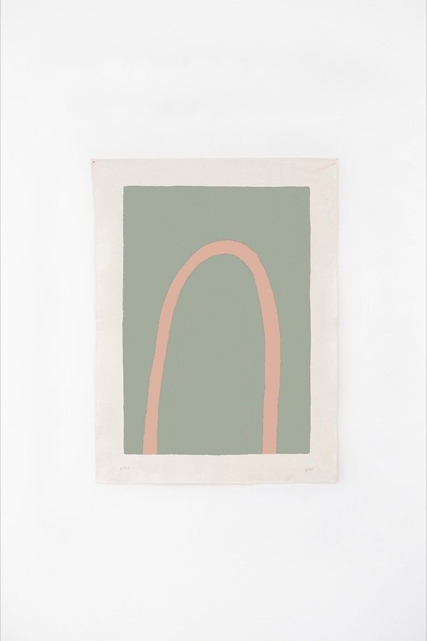 Upton Truss Canvas Print - Sage Upton Truss Canvas Print - Sage