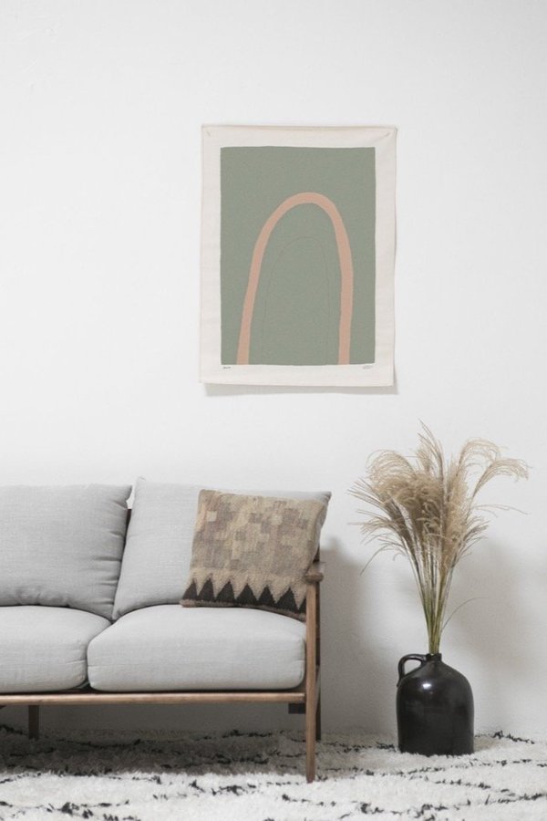 Upton Truss Canvas Print - Sage Upton Truss Canvas Print - Sage