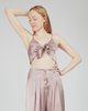 INGA-LENA Anic Silk Bustier - Misty Rose - Thumbnail 1