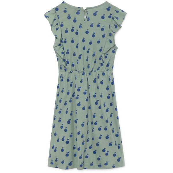 kids bobo choses apples dress - light green kids bobo choses apples dress - light green