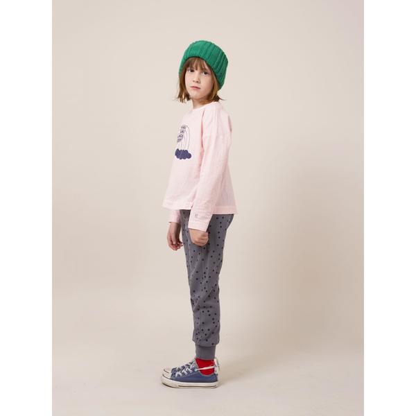 kids bobo choses rainbow round neck shirt - pink kids bobo choses rainbow round neck shirt - pink