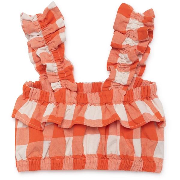 kids bobo choses ruffles vichy top kids bobo choses ruffles vichy top