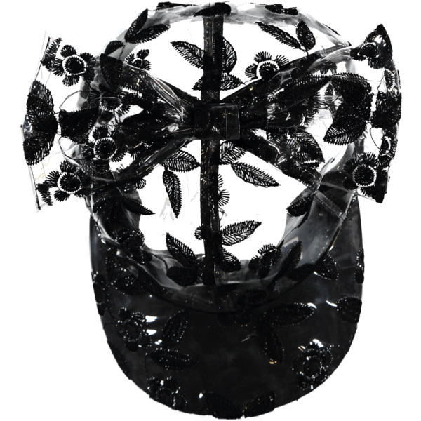 Kids Caroline Bosmans Cap - Transparent Black Kids Caroline Bosmans Cap - Transparent Black